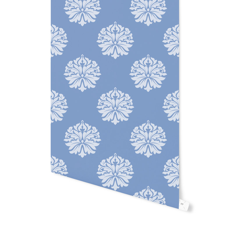 Rosdorf Park Pante Macassar Medallion 16' L x 24 " W Smooth Peel and